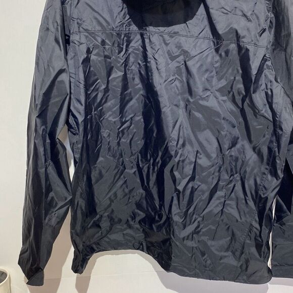 Columbia Men's Black Full Zip Drawstring Hooded Windbreaker Jacket Sz Medium NWT - Picture 7 of 11